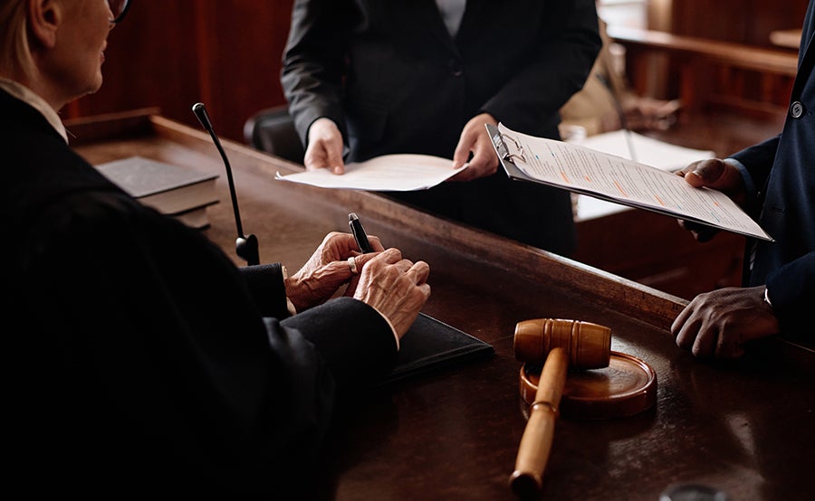 Family court paternity case
